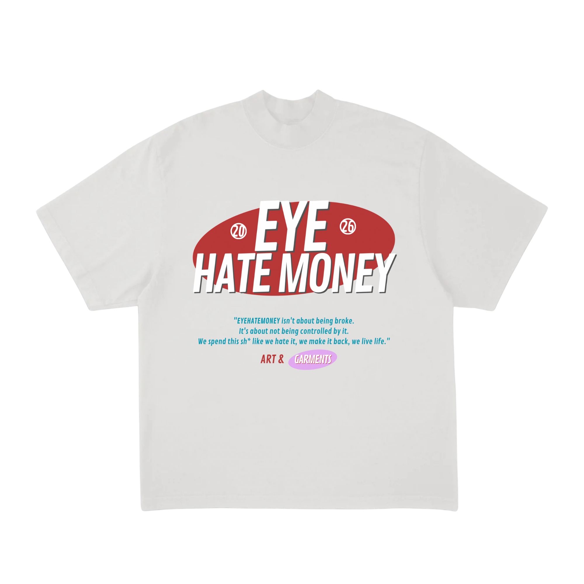 "LIVE LIFE" TEE