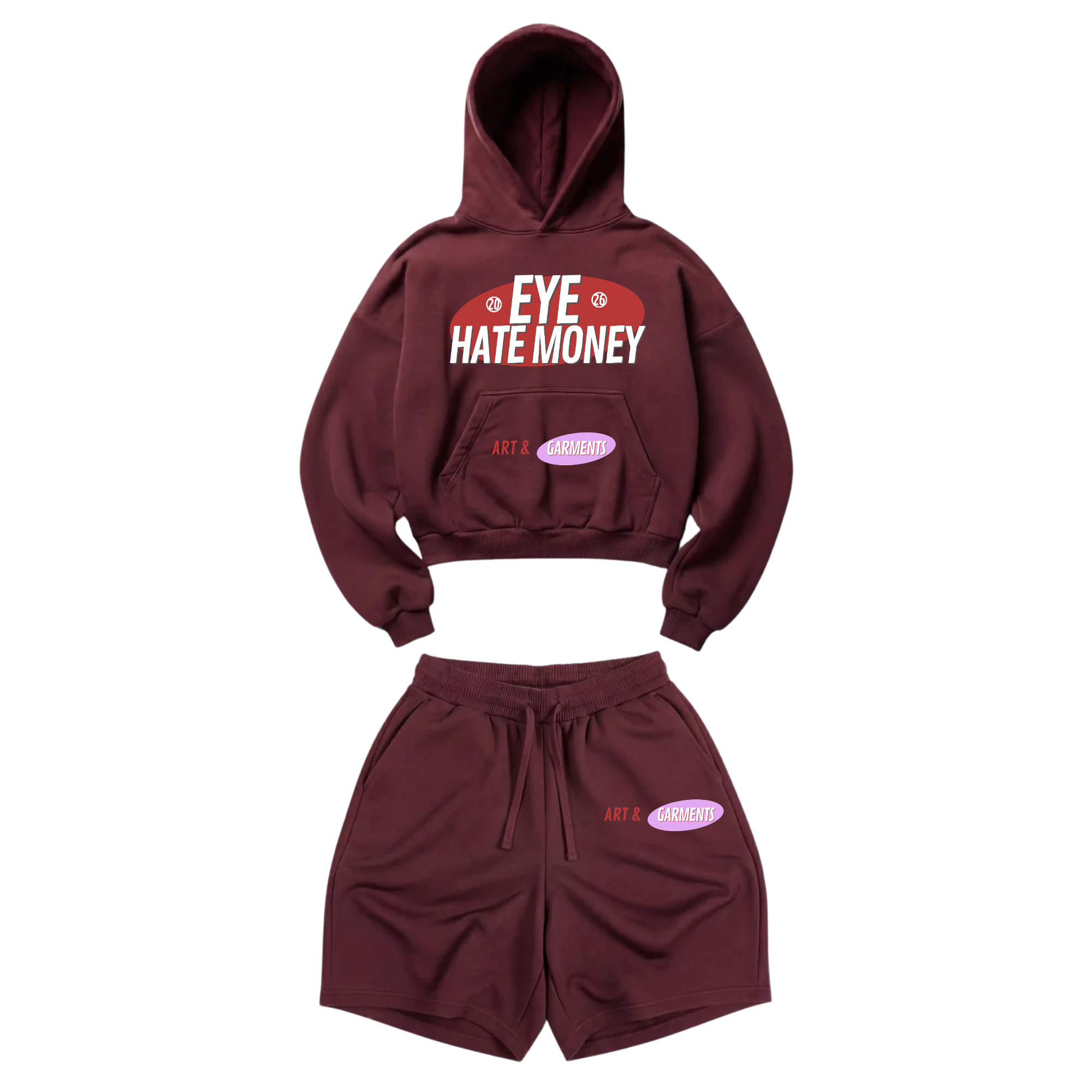 "LIVE LIFE" SHORTS SET