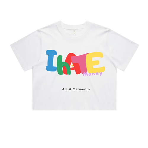 "COLOR CLASH" CROP TOP
