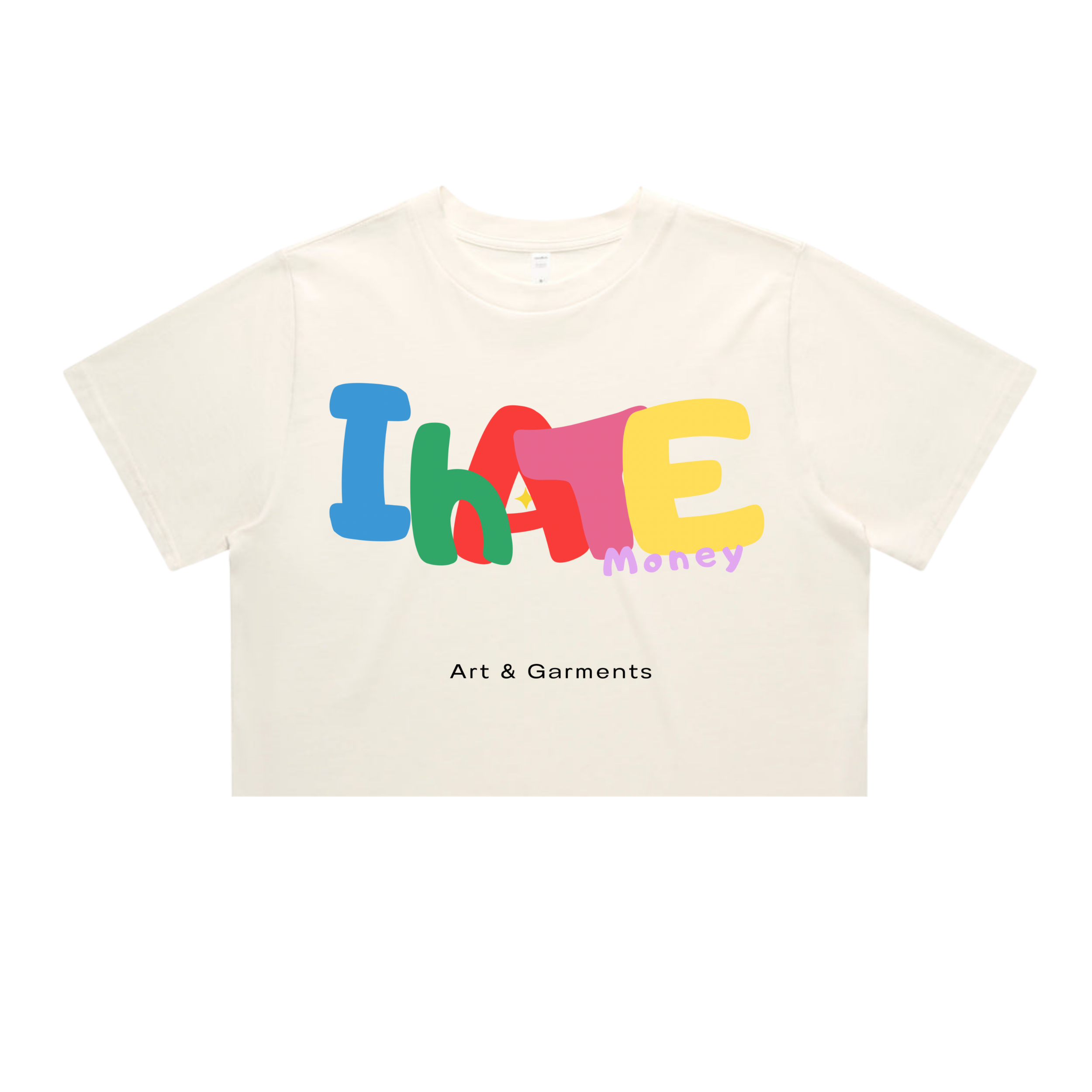 "COLOR CLASH" CROP TOP